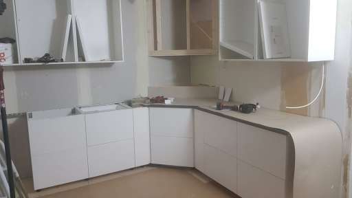 Pågående köksrenovering i Örebro